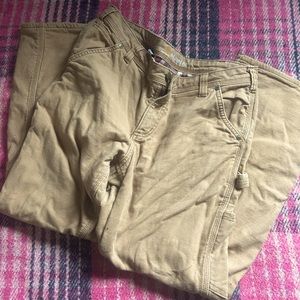 Carhartt Flannel Insulated Women’s Work Pants, Relaxed Fit Size 12